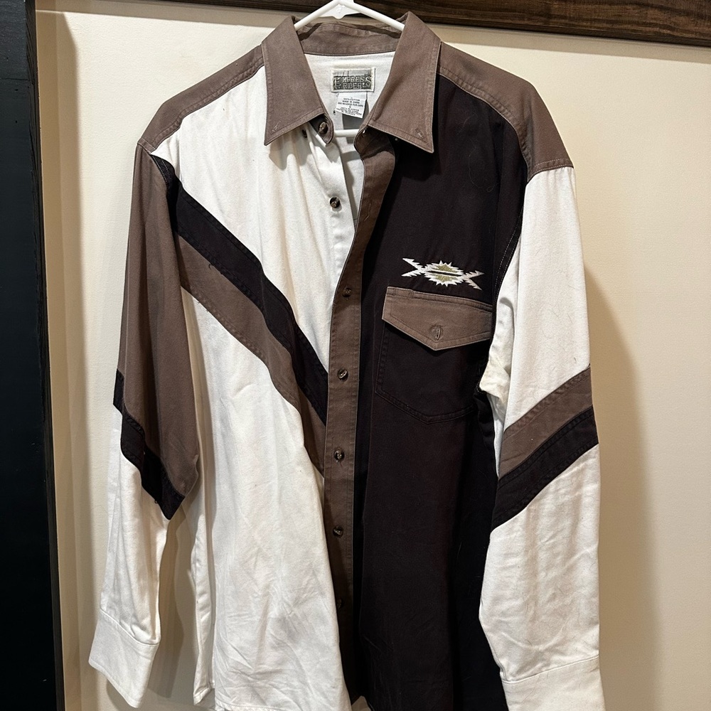 Vintage Express Rider button up